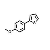 2-(4-methoxyphenyl) thiophen; CAS: 42545-43-7 - sản xuất tại phòng thí nghiệm riêng, sản phẩm nghiên cứu, cung cấp ưu đãi, đóng gói theo yêu cầu, nhận đặt hàng hóa chất theo yêu cầu, vui lòng liên hệ để biết thêm thông tin.