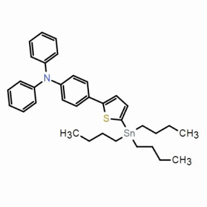 N,N-điphenyl-4-(5-(tributylstannyl)thiophen-2-yl)anilin; CAS: 417703-90-3 - Sản xuất riêng, mặt hàng chính, giá cả hợp lý (có sẵn hàng, sản phẩm nghiên cứu, thanh toán sau khi nhận hàng cho trường đại học, viện nghiên cứu và đơn vị nghiên cứu).