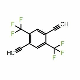 1,4-Dietynyl-2,5-bis(trifluoromethyl)benzene ; CAS: 1084895-80-6 Sản xuất tự chủ, sản phẩm nghiên cứu, trường đại học/nghiên cứu viện/cơ sở nghiên cứu thanh toán sau khi nhận hàng! Cung cấp ưu đãi cho ligand COF, MOF!