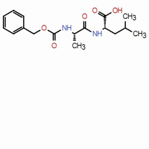 Hợp chất (S)-2-((S)-2-(((benzyloxy)carbonyl)amino)propionylamino)-4-methylpentanoic acid; CAS: 24959-68-0